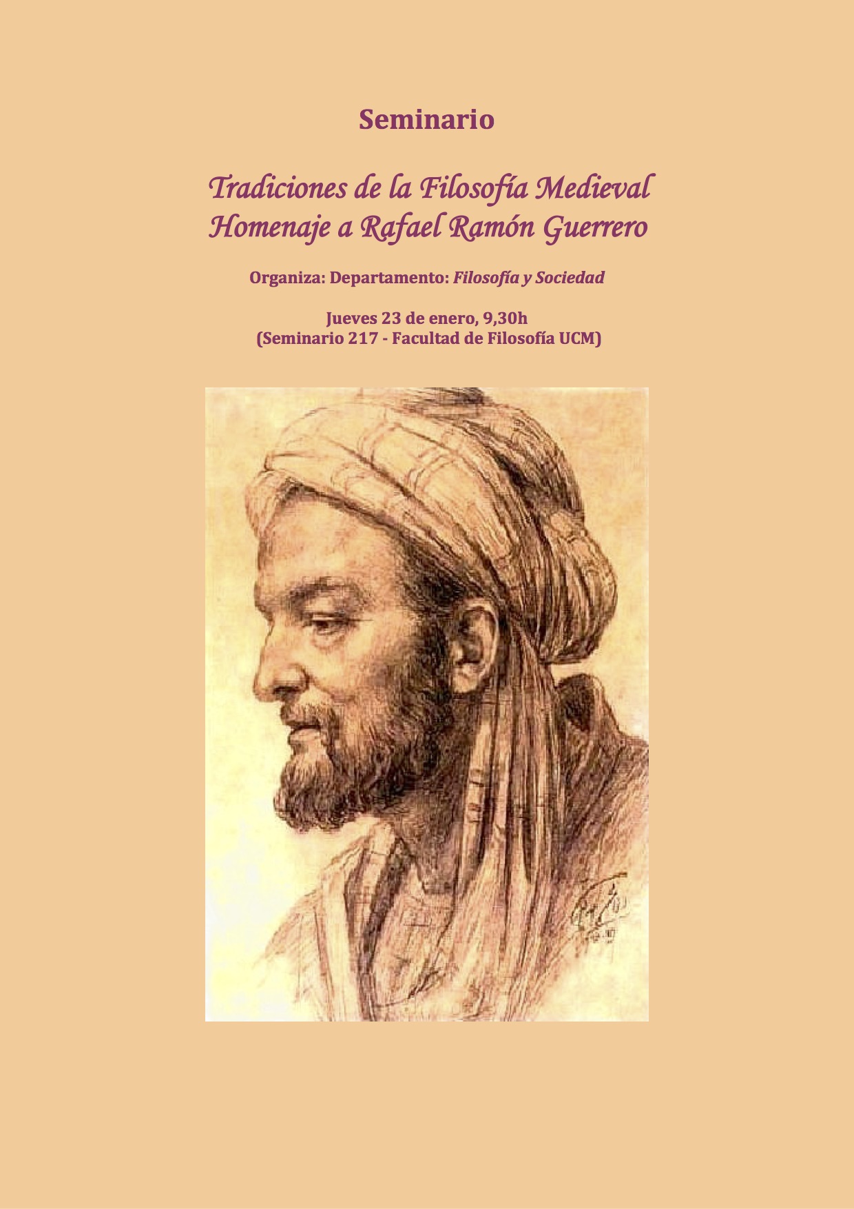 Tradiciones de la Filosofía Medieval: Homenaje a Rafael Ramón Guerrero