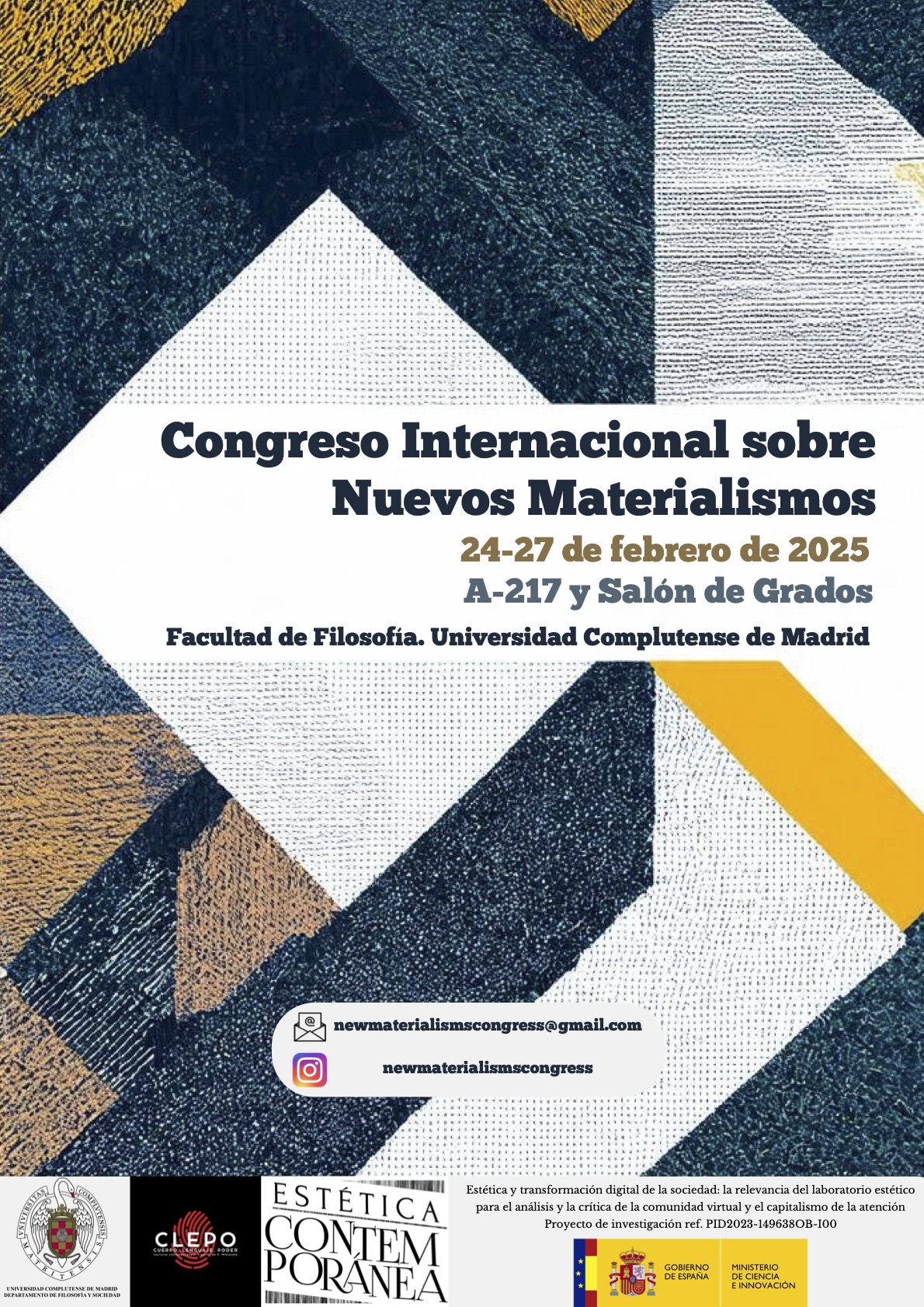 Congreso Internacional sobre Nuevos Materialismos