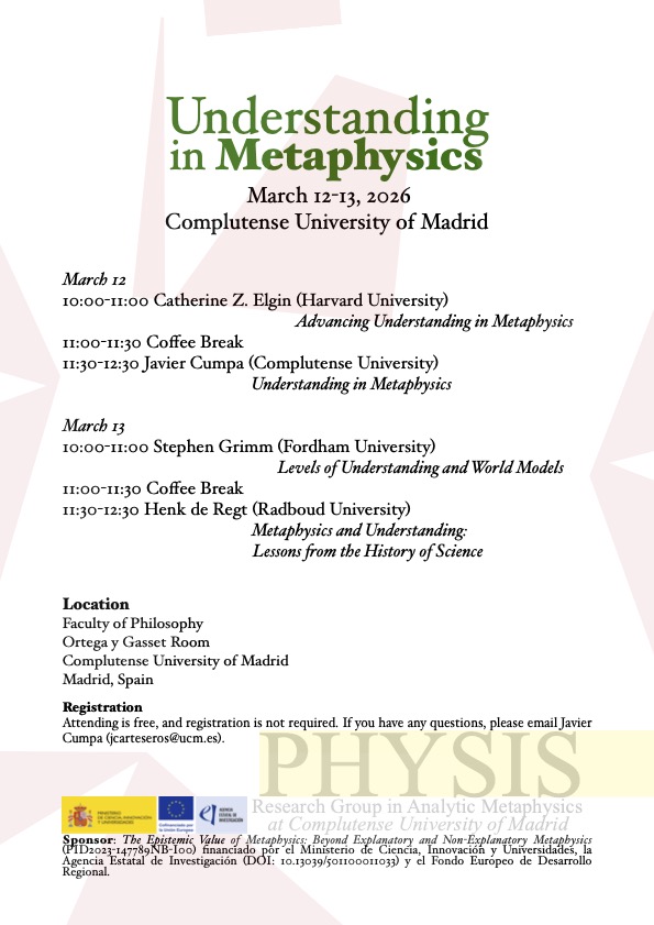 Understanding in Metaphysics