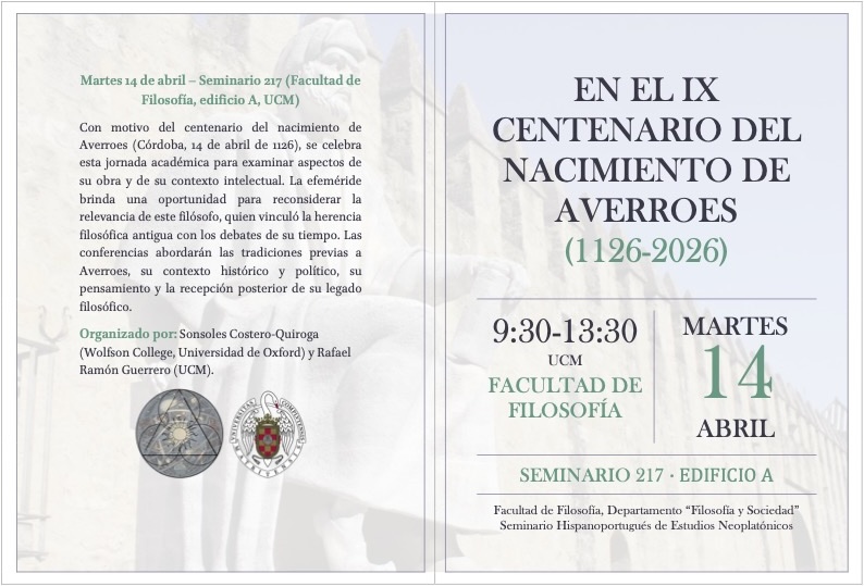 X Centenario del nacimiento de Averroes (1126-2026)