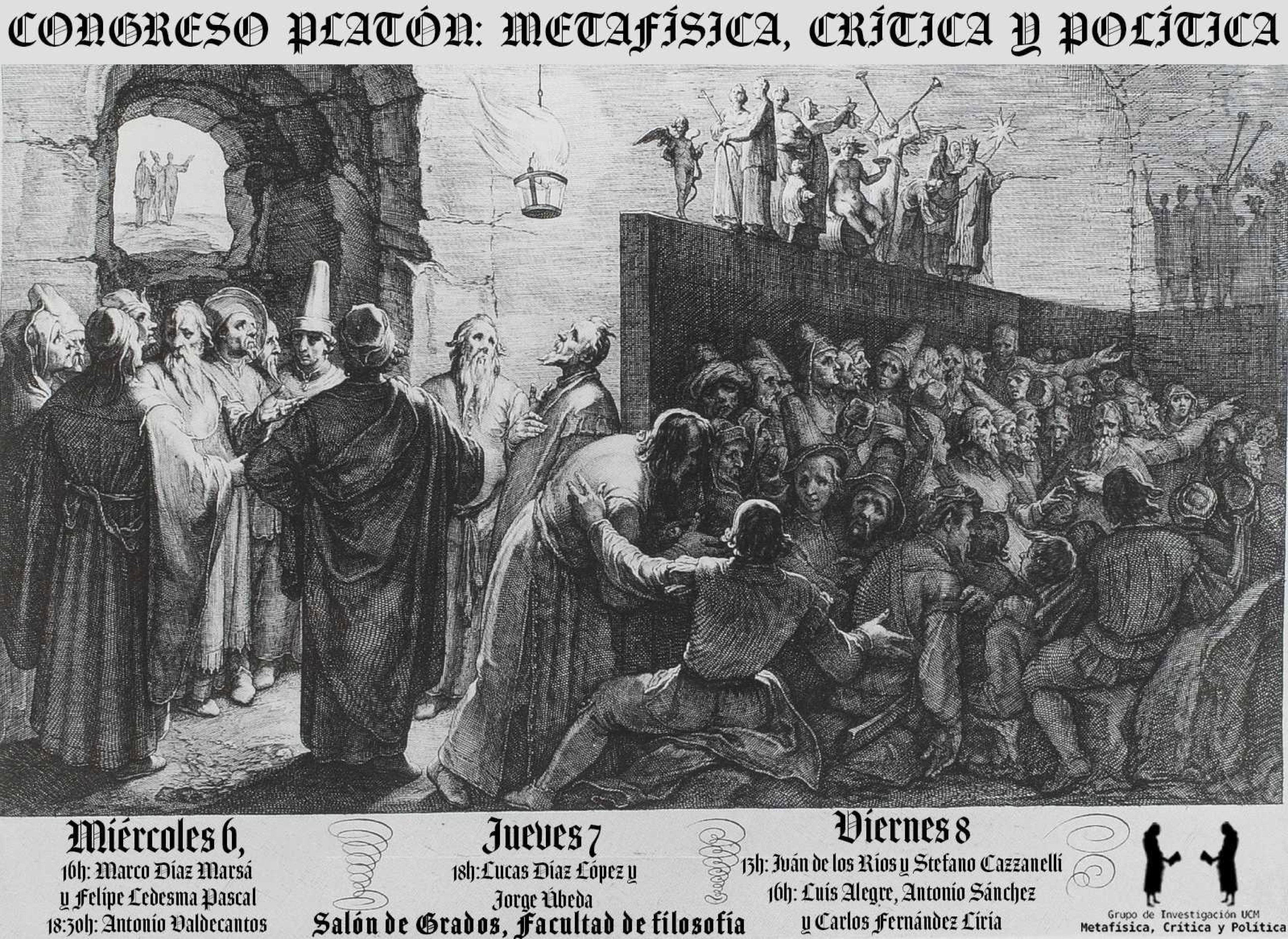 Congreso Platón: Metafísica, Crítica y Política