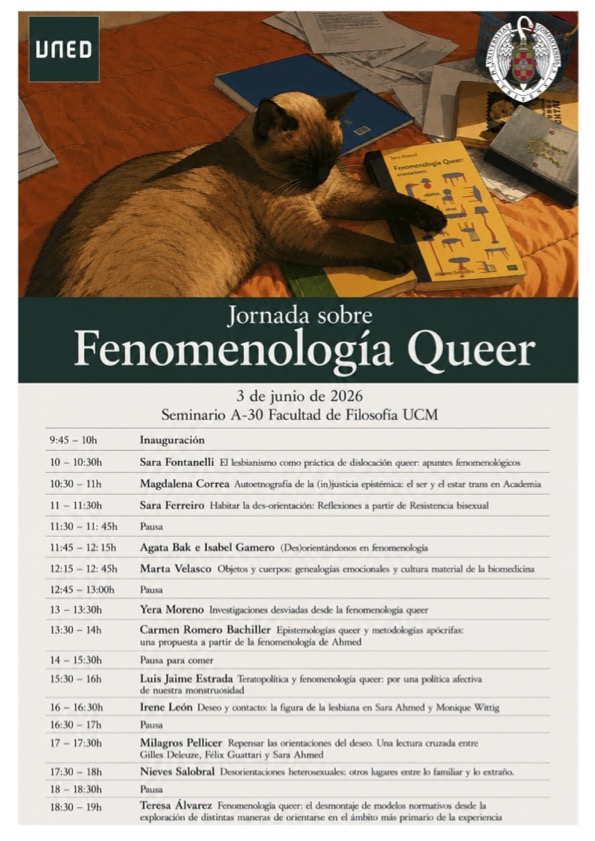 Jornadas sobre Fenomenología Queer