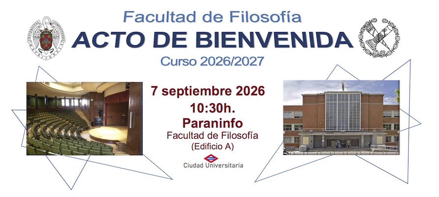 Acto de Bienvenida Estudiantes 2026-27