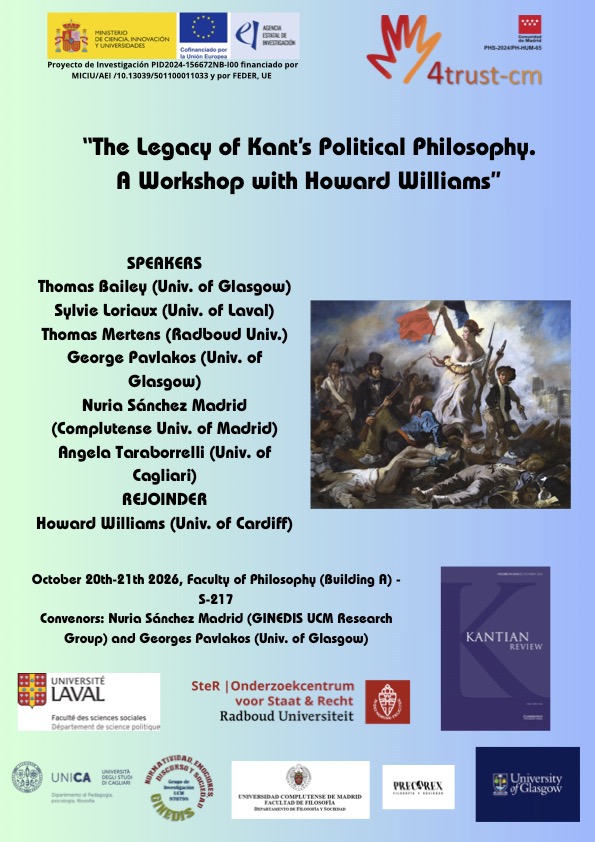 The Legacy of Kant's Political Philosophy. A Workshop with Howard Williams